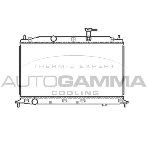 Chladič motora AUTOGAMMA 105046
