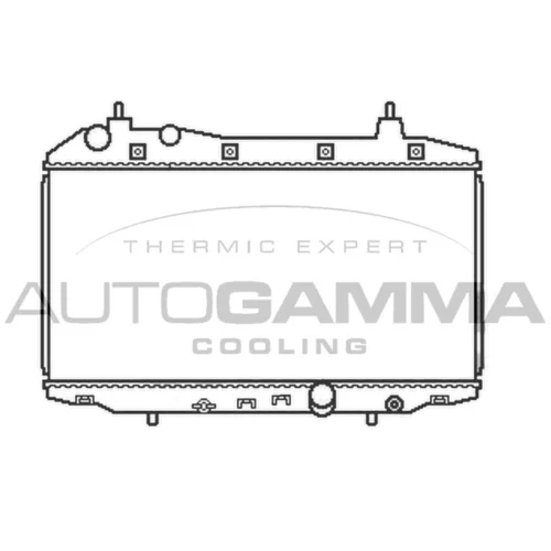 Chladič motora AUTOGAMMA 105106