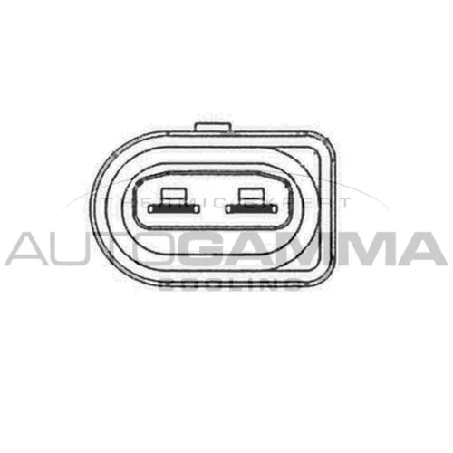 Ventilátor chladenia motora GA201400 /AUTOGAMMA/ - obr. 1