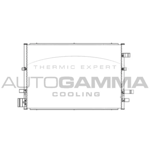 Kondenzátor klimatizácie AUTOGAMMA 103603