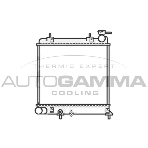 Chladič motora AUTOGAMMA 104826