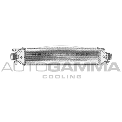 Chladič plniaceho vzduchu 105471 /AUTOGAMMA/