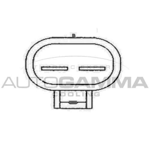 Ventilátor chladenia motora GA220616 /AUTOGAMMA/ - obr. 1