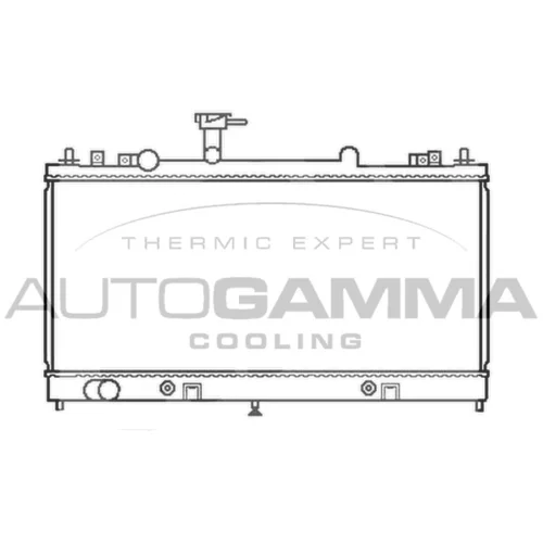 Chladič motora AUTOGAMMA 103441