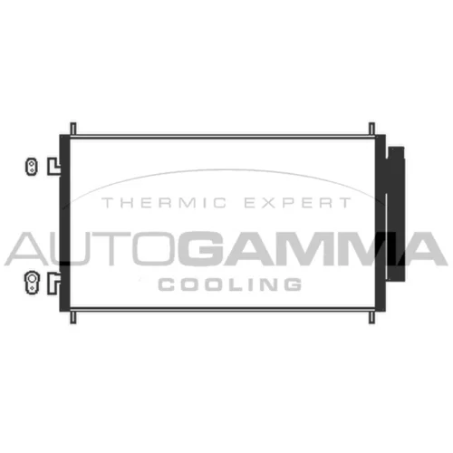 Kondenzátor klimatizácie AUTOGAMMA 105422