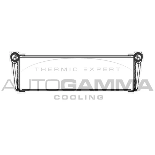 Chladič motora 105684 /AUTOGAMMA/