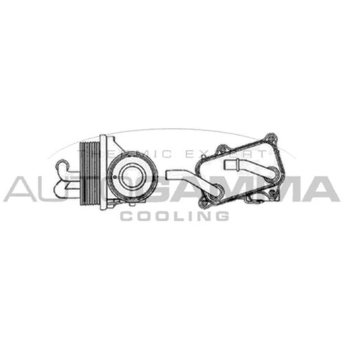 Chladič motorového oleja AUTOGAMMA 102515