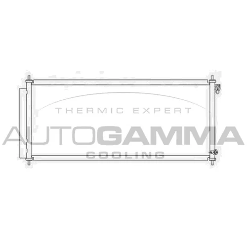 Kondenzátor klimatizácie AUTOGAMMA 105244
