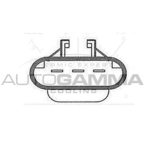 Ventilátor chladenia motora GA200443 /AUTOGAMMA/ - obr. 1