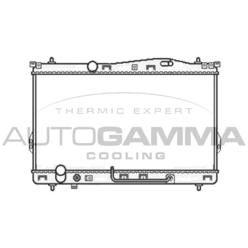 Chladič motora AUTOGAMMA 104068