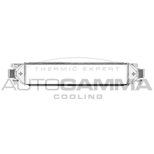 Chladič plniaceho vzduchu 103993 /AUTOGAMMA/