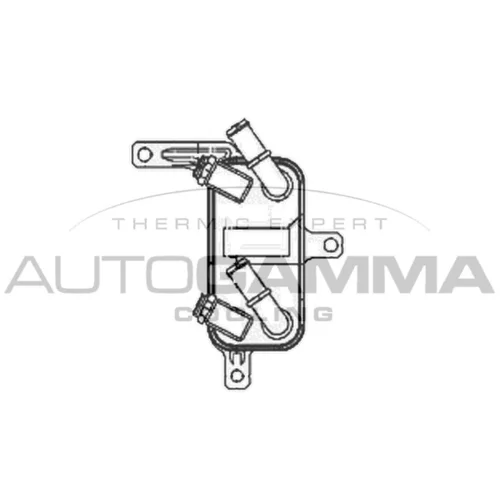 Chladič motorového oleja AUTOGAMMA 105227