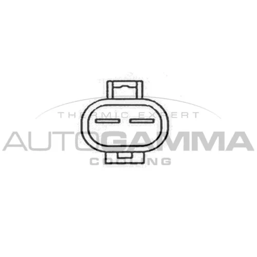 Ventilátor chladenia motora GA200488 /AUTOGAMMA/ - obr. 1