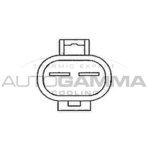 Ventilátor chladenia motora GA200313 /AUTOGAMMA/ - obr. 1