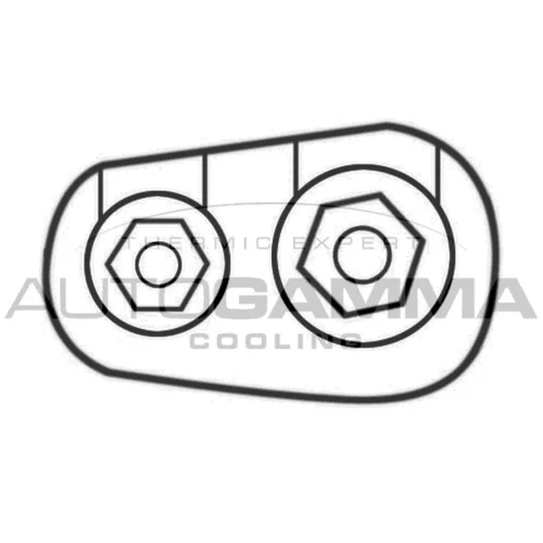 Ventilátor chladenia motora GA200406 /AUTOGAMMA/ - obr. 1