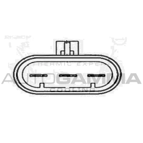 Ventilátor chladenia motora GA201784 /AUTOGAMMA/ - obr. 1