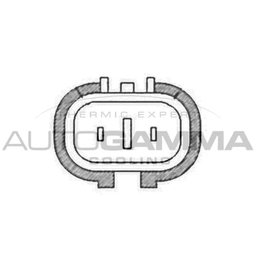 Ventilátor chladenia motora GA228301 /AUTOGAMMA/ - obr. 1