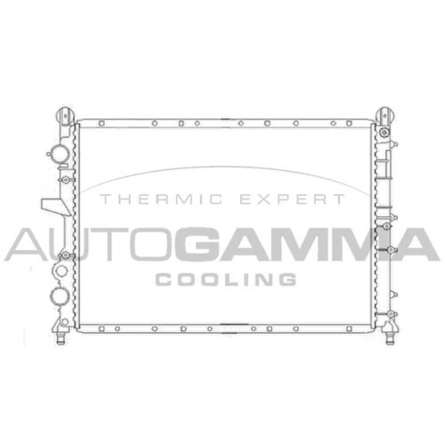 Chladič motora AUTOGAMMA 100018