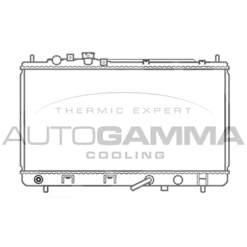 Chladič motora AUTOGAMMA 103057