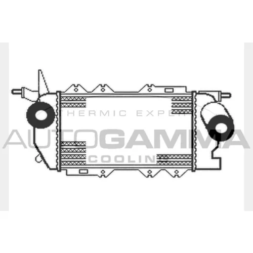 Chladič plniaceho vzduchu AUTOGAMMA 104045