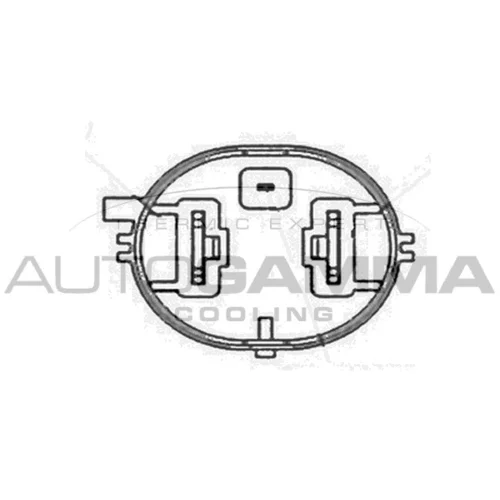 Ventilátor chladenia motora GA224009 /AUTOGAMMA/ - obr. 1