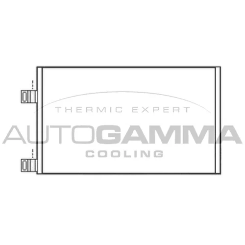 Kondenzátor klimatizácie AUTOGAMMA 105479