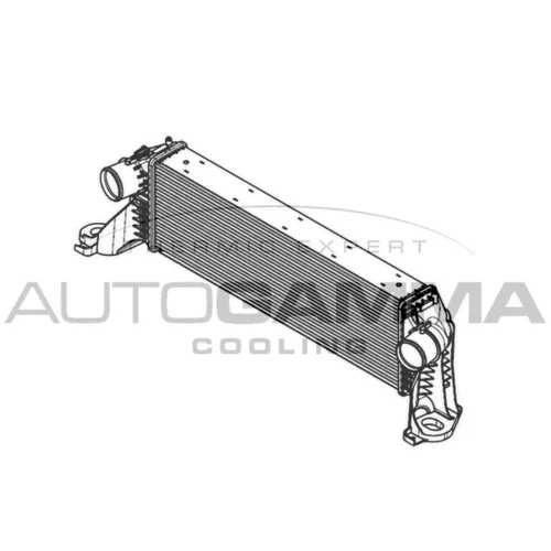 Chladič plniaceho vzduchu AUTOGAMMA 105949