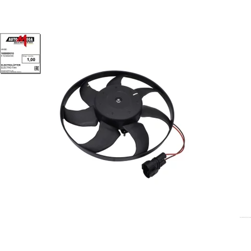 Ventilátor chladenia motora AUTOMEGA 160069510