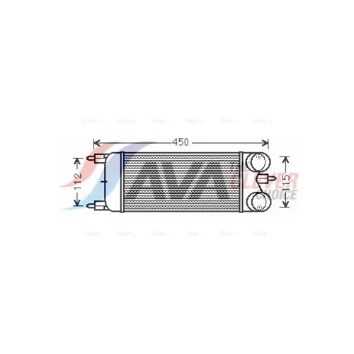 Chladič plniaceho vzduchu AVA QUALITY COOLING CN4267