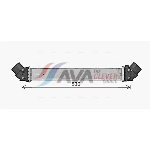 Chladič plniaceho vzduchu AVA QUALITY COOLING FD4677