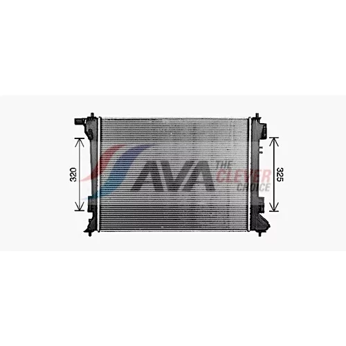 Chladič motora AVA QUALITY COOLING KA2334