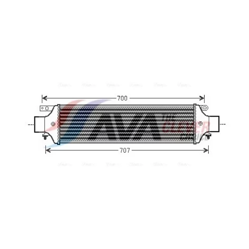 Chladič plniaceho vzduchu LC4093 (AVA QUALITY COOLING)