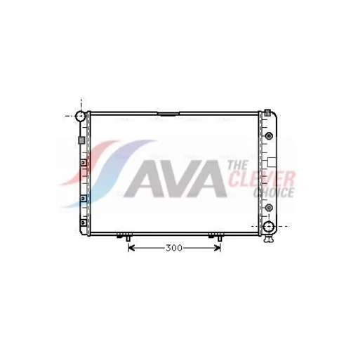 Chladič motora AVA QUALITY COOLING MS2077