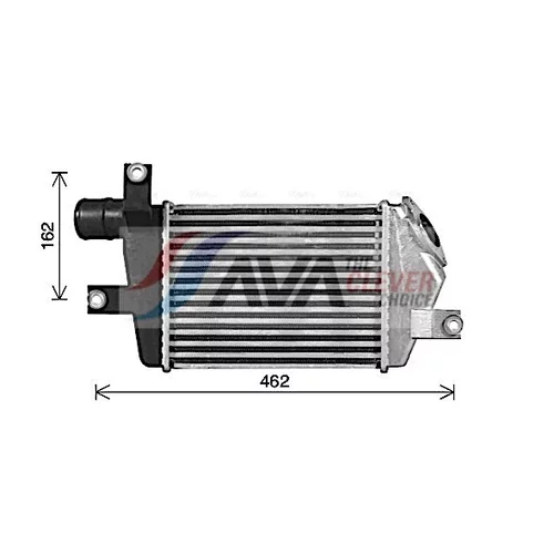 Chladič plniaceho vzduchu AVA QUALITY COOLING MT4283