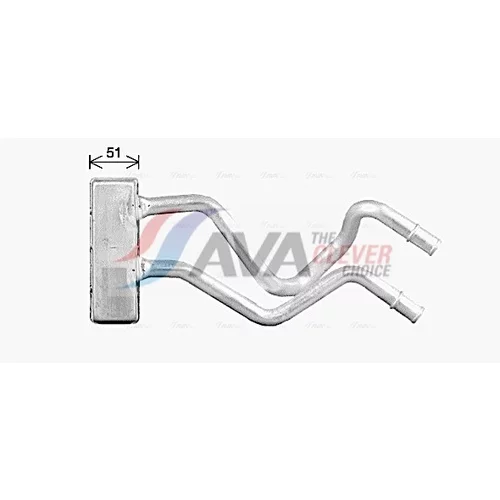 Výmenník tepla vnútorného kúrenia AVA QUALITY COOLING DN6475