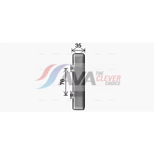 Výmenník tepla vnútorného kúrenia AVA QUALITY COOLING FT6476