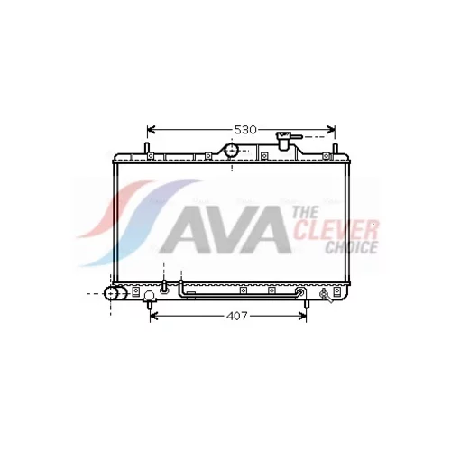 Chladič motora AVA QUALITY COOLING HYA2086