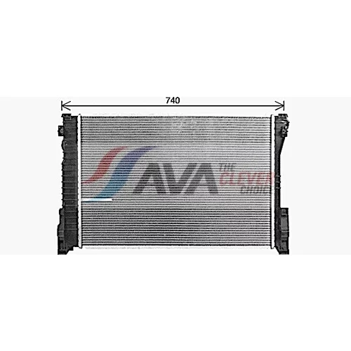 Chladič motora AVA QUALITY COOLING MS2729