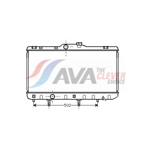 Chladič motora AVA QUALITY COOLING TO2189