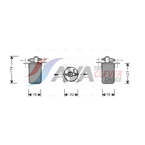 vysúšač klimatizácie AVA QUALITY COOLING BWD021