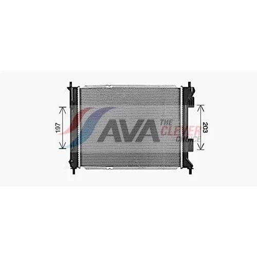 Chladič motora AVA QUALITY COOLING KA2327