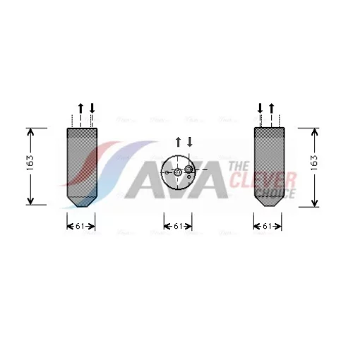 vysúšač klimatizácie AVA QUALITY COOLING MSD362