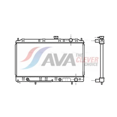 Chladič motora AVA QUALITY COOLING MT2143