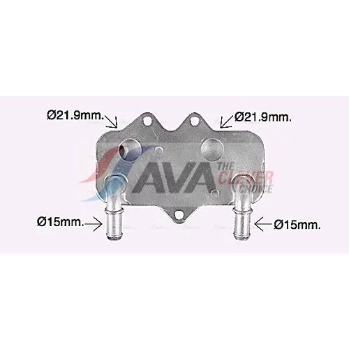 Chladič motorového oleja AVA QUALITY COOLING OL3704