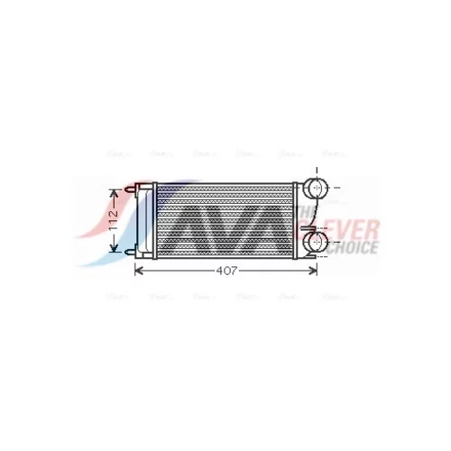 Chladič plniaceho vzduchu AVA QUALITY COOLING PEA4332
