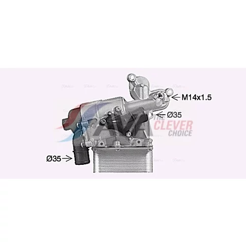 Chladič motorového oleja AVA QUALITY COOLING RT3631H