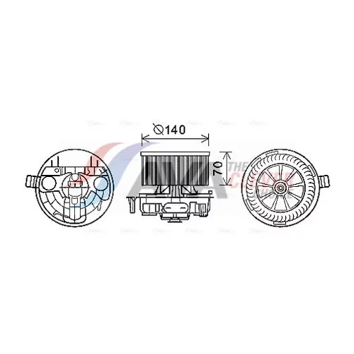Vnútorný ventilátor RT8570 (AVA QUALITY COOLING)