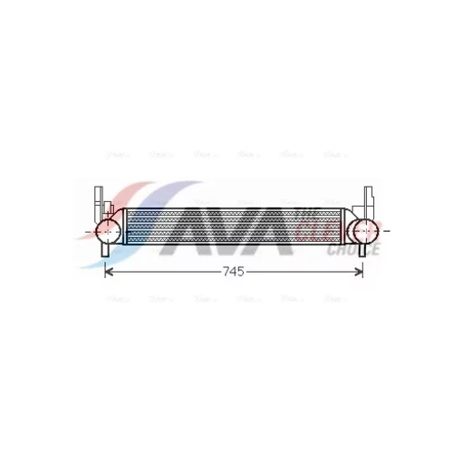 Chladič plniaceho vzduchu AVA QUALITY COOLING STA4039