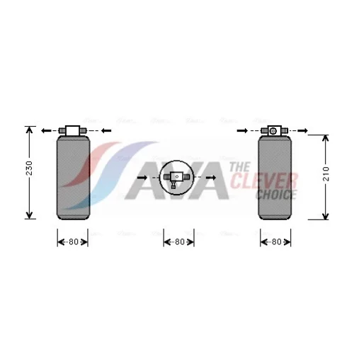 vysúšač klimatizácie AVA QUALITY COOLING UVD031