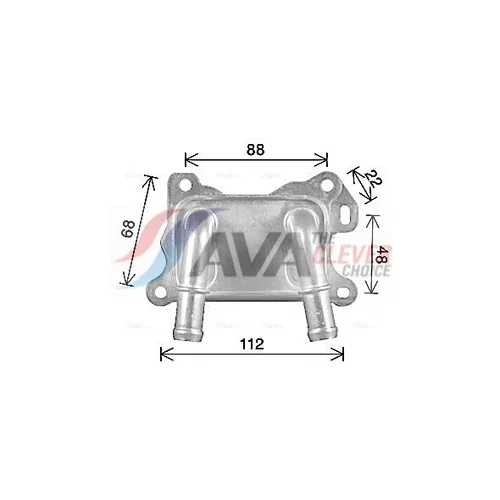 Chladič motorového oleja DA3017 (AVA QUALITY COOLING) - obr. 2